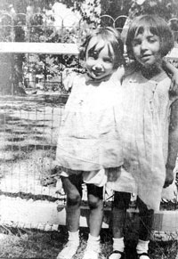 Nancy and Jean in 1932
