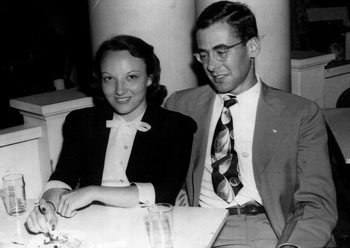 Nancy with Werner in 1949