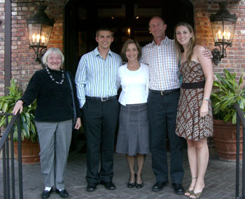 Nancy with Beth and her family